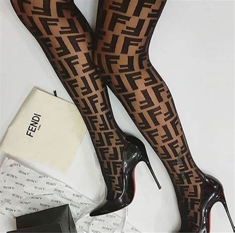 faux fendi tights|fendi size chart tights.